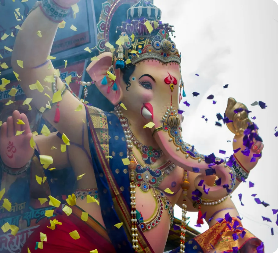 गणेशोत्सव दृश्य १