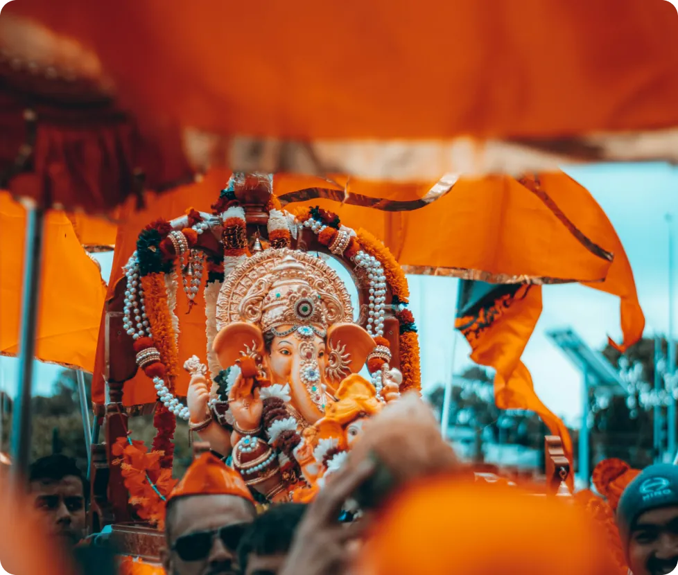 गणेशोत्सव दृश्य २